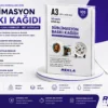 A3 sublimasyon baskı kağıdı 105 gram 50 yaprak yüksek transfer performanslı transfer kağıdı