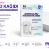 105 gram sublimasyon baskı kağıdı A4 100 yaprak yüksek transfer performanslı baskı kağıdı