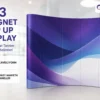 3×3 magnet pop up display fuar standı ürün görseli
