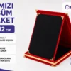 Kırmızı albüm plaket 9×12 ürün görseli