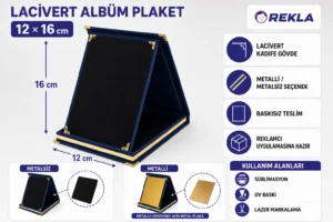 undefined albüm plaket 12×16 teknik özellikler ve kullanım alanları görseli