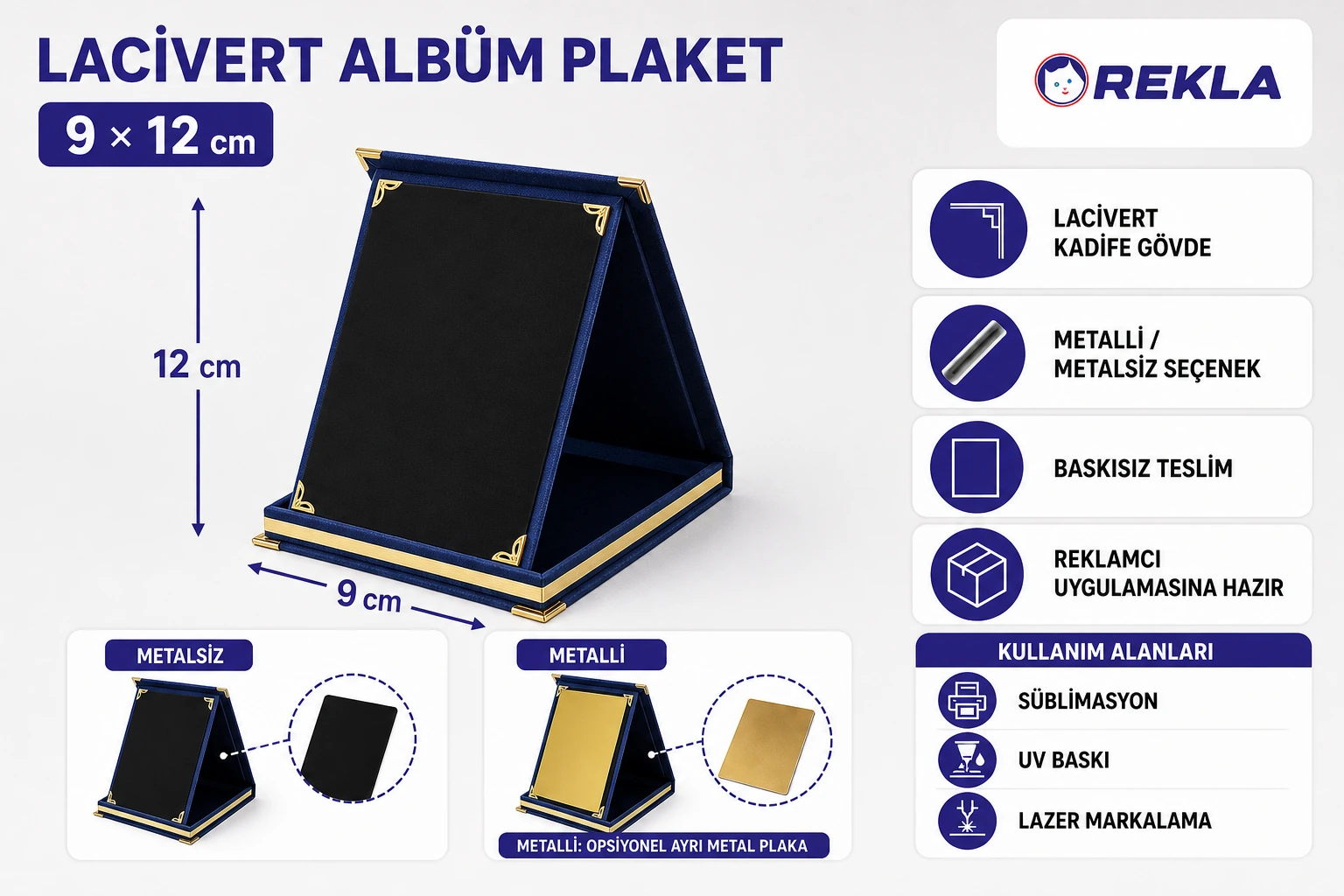 albüm plaket lacivert 9x12 teknik özellikleri