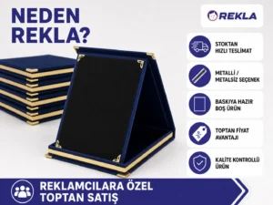 undefined albüm plaket 9×12 Rekla avantajları tanıtım görseli