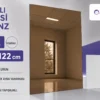 Bronz aynalı pleksi levha 1 mm 81×122 cm ürün görseli