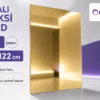 Gold aynalı pleksi levha 1 mm 81×122 cm ürün görseli