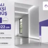 Gümüş aynalı pleksi levha 1 mm 81×122 cm ürün görseli