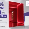 Kırmızı aynalı pleksi levha 1 mm 81×122 cm ürün görseli
