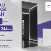 Siyah aynalı pleksi levha 1 mm 122×244 cm ürün görseli