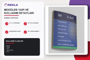 bombeli modüler kat planı teknik özellikler ve kullanım alanları görseli