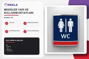 bombeli wc yönlendirme 15×15 teknik özellikler ve kullanım alanları görseli