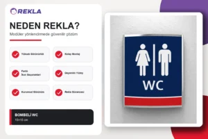 bombeli wc yönlendirme 15×15 Rekla avantajları tanıtım görseli