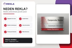 i̇simlikli bombeli modüler yönlendirme Rekla avantajları tanıtım görseli