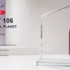 MRT 106 kristal plaket 10 mm ürün görseli