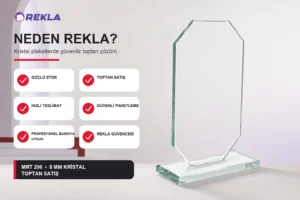 MRT 206 kristal plaket 8 mm Rekla avantajları tanıtım görseli