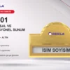 MY-01 Alüminyum Yaka İsimliği ürün görseli