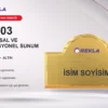 MY-03 Alüminyum Yaka İsimliği ürün görseli