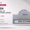 MY-04 Alüminyum Yaka İsimliği ürün görseli