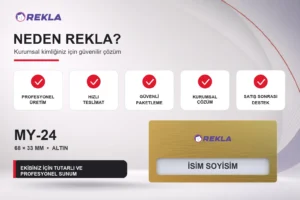 MY-24 Alüminyum Yaka İsimliği Rekla avantajları tanıtım görseli