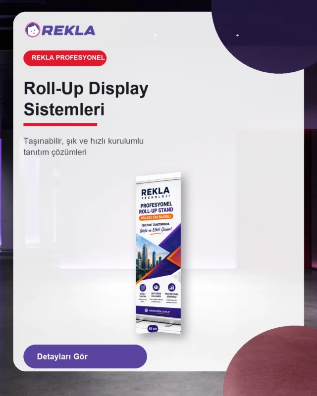 Roll-up ve display sistemleri kategorisi ana sayfa slider görseli (mobile)