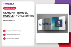 standart bombeli modüler yönlendirme ürün görseli
