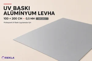 gri laklı UV baskı alüminyum levha 0,5 mm 100×200 cm ürün görseli