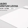 beyaz UV baskı alüminyum levha 0,7 mm 100×200 cm ürün görseli