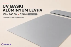 gri laklı UV baskı alüminyum levha 0,7 mm 100×200 cm ürün görseli