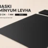 siyah UV baskı alüminyum levha 1 mm 100×200 cm ürün görseli