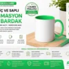 Süblimasyon Kupa Bardak Yeşil ürün görseli
